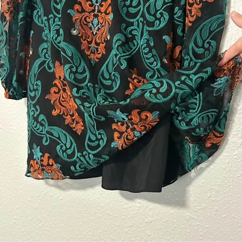 Free People Want to Want Me Embroidered Dress